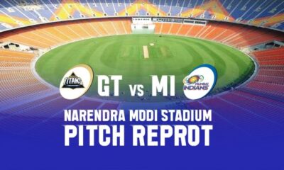 IPL 2023 Gujarat vs Mumbai Qualifier 2 Narendra Modi Stadium Pitch Report