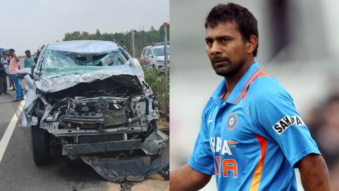 Former India Cricketer Praveen Kumar Narrowly Survives Horror Car Accident