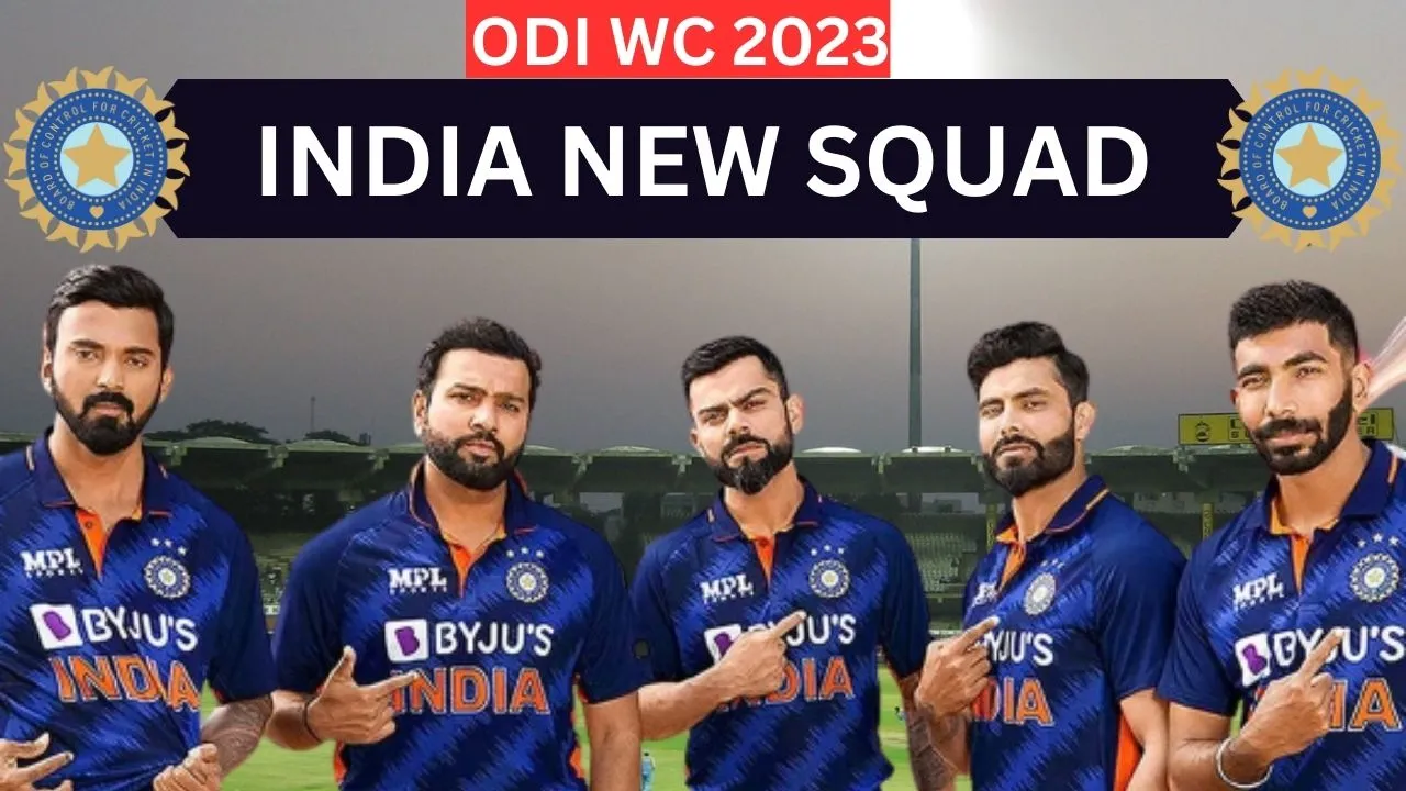 World Cup 2023: India Squad for ICC ODI World Cup