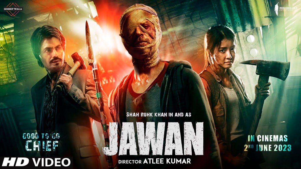 Shah Rukh Khan's Bald Look in Jawan's Trailer;
