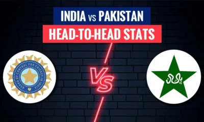 India vs Pakistan Head to Head, Match Stats, Records