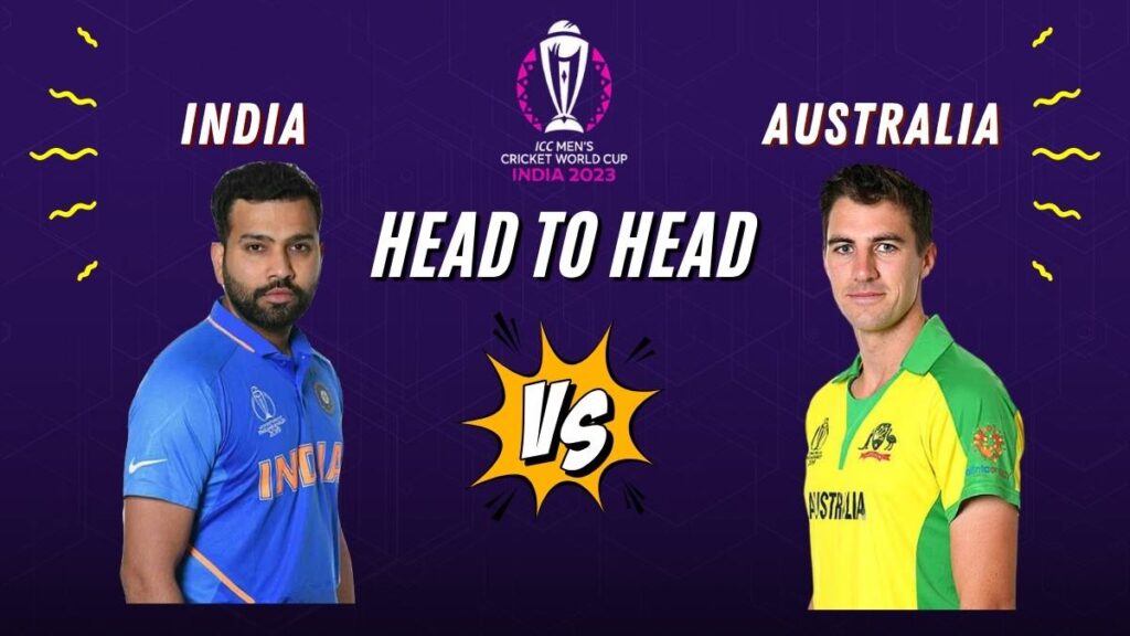 India vs Australia Head to Head Records in ODIs