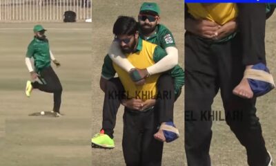 Shadab Khan's bizarre manner Exit After Injury During National T20 Cup