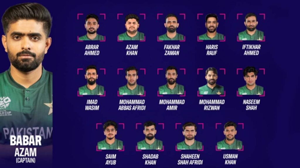 Pakistan Announces 15-Member Squad for T20 World Cup 2024; Mohammad Amir, Imad Wasim return