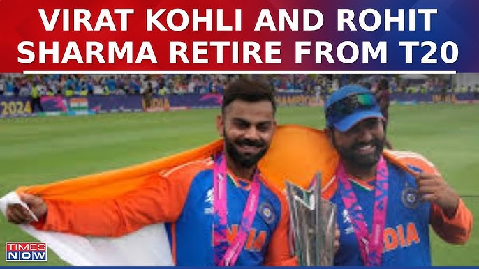 Rohit Sharma And Virat Kohli Announce Retirement from T20I Cricket