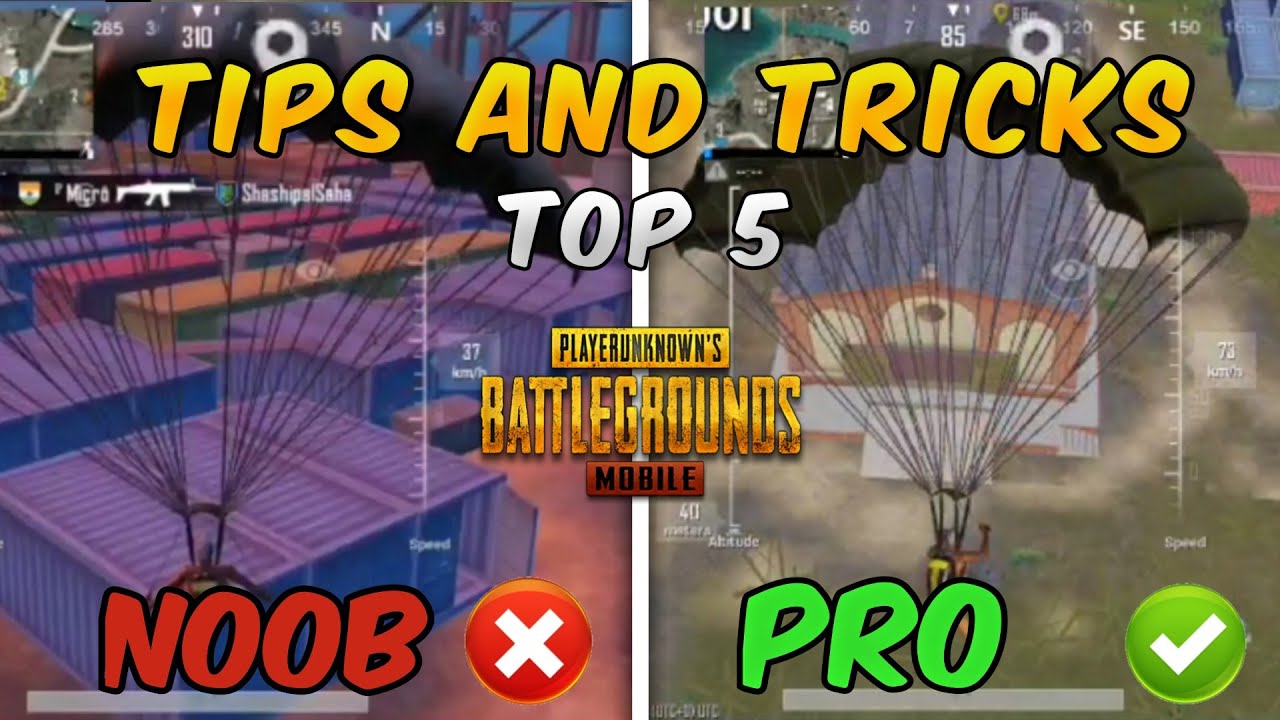 PUBG Mobile Tricks for Play Safe to Survive Till wins
