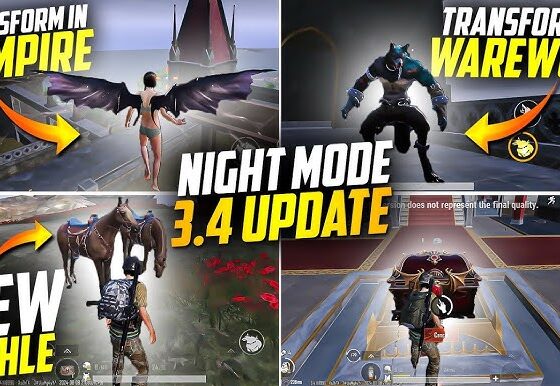 PUBG Mobile 3.4 Beta Werewolf & Vampire Theme