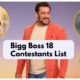 Bigg Boss 18 Full List of Contestants of Salman Khan Hosted Controversial Show