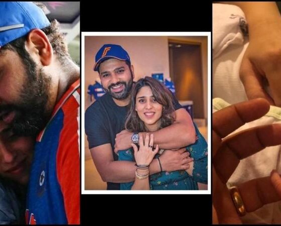 Rohit Sharma wife Ritika Sajdeh Blessed with Baby Boy: Report