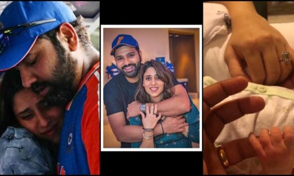 Rohit Sharma wife Ritika Sajdeh Blessed with Baby Boy: Report