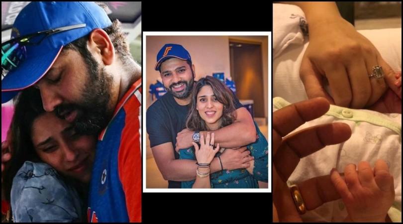 Rohit Sharma wife Ritika Sajdeh Blessed with Baby Boy: Report