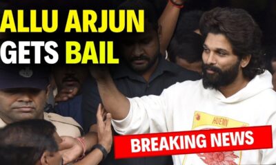 Allu Arjun released on Bail After Spending whole Night in Jail